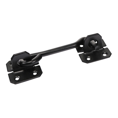 TIMCO Cabin Hooks Wire Pattern Black - 6"