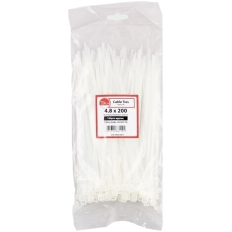 TIMCO Cable Ties Natural - 4.8 x 200