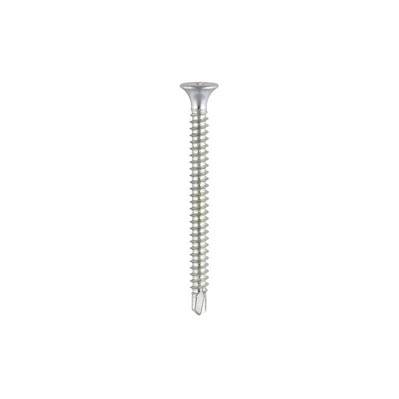 Timco - Cill Screws - Bugle - PH - Self-Tapping Thread - Self-Drilling Point - Zinc (Size 4.2 x 55 - 500 Pieces)