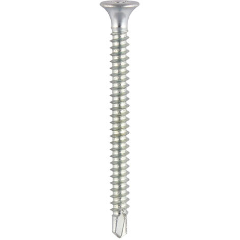 TIMCO Cill Screws Bugle PH Self-Tapping Thread Self-Drilling Point Zinc - 4.2 x 65