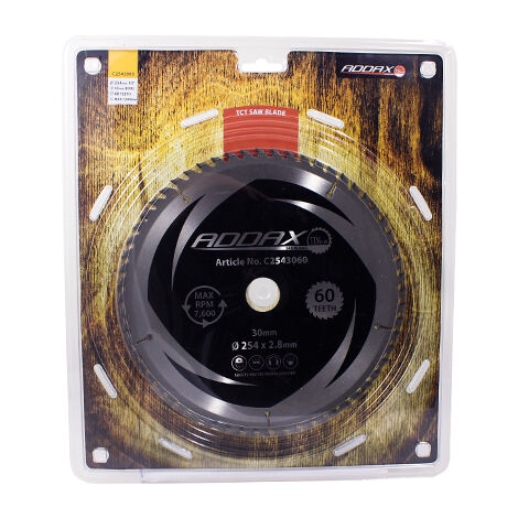 TIMCO Circular Saw Blade Trimming/Crosscut Medium/Fine - 254 x 30 x 60T