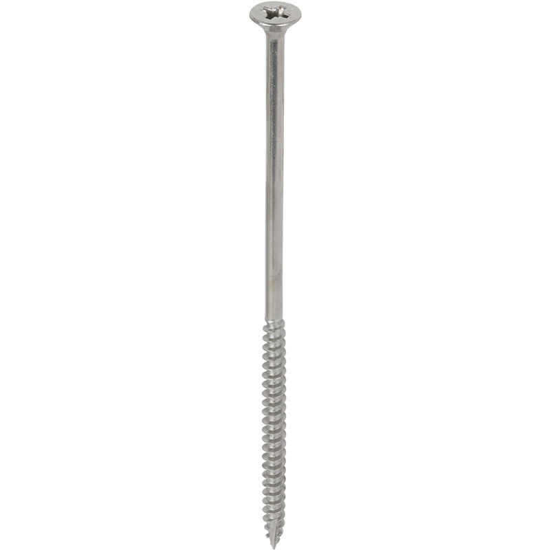 Timco - Classic Multi-Purpose Screws - PZ - Double Countersunk - A4 Stainless Steel (Size 6.0 x 150 - 100 Pieces)