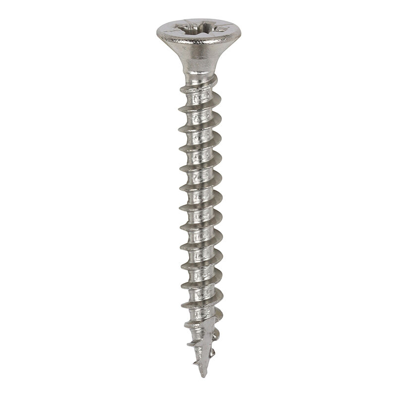 Timco - Classic Multi-Purpose Screws - PZ - Double Countersunk - A4 Stainless Steel (Size 3.5 x 30 - 200 Pieces)