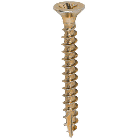 TIMCO Classic Multi-Purpose Countersunk Gold Woodscrews - 3.5 x 30
