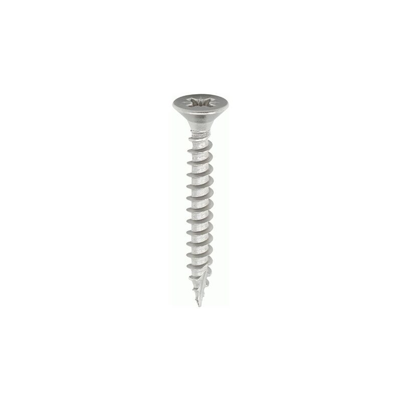 3.5 x 25mm Classic Stainless Steel Countersunk Wood Screws Qty 200 - Timco