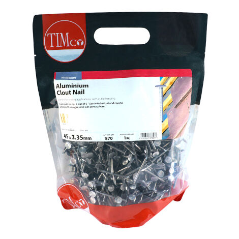 TIMCO Clout Nails Aluminium - 45 x 3.35