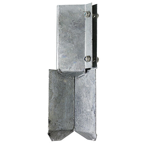 TIMCO Concrete In Shoe Bolt Post Support Bolt Secure Hot Dipped Galvanised - 75mm