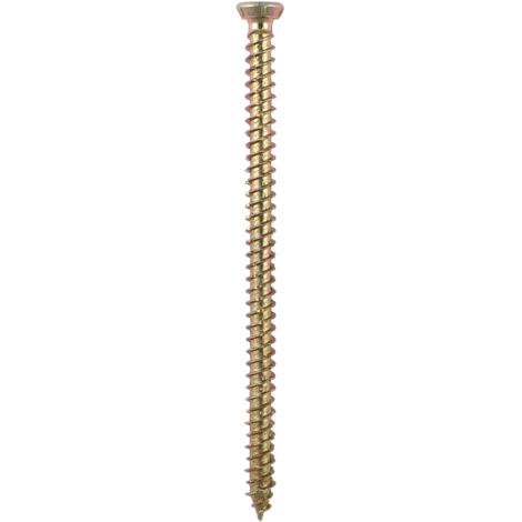 TIMCO Concrete Screws Flat Countersunk Gold - 7.5 x 50
