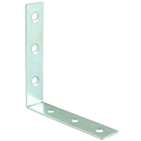 Timco Corner Braces Silver - 50 x 50 x 16 (4 Pack)