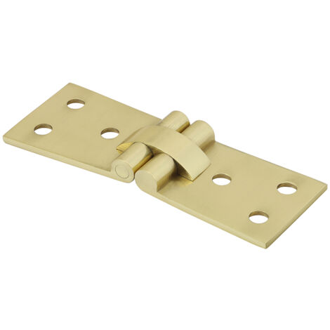 TIMCO Counter Flap Brass Hinges Polished Brass - 100 x 40