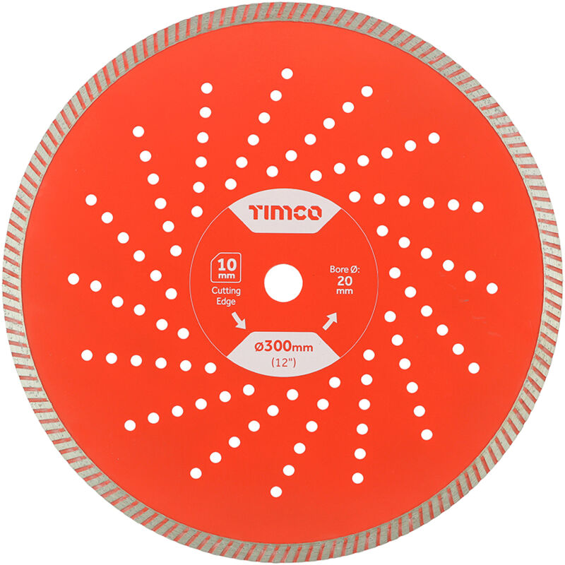 Diamond Blade Continuous - 300 x 20 - Timco