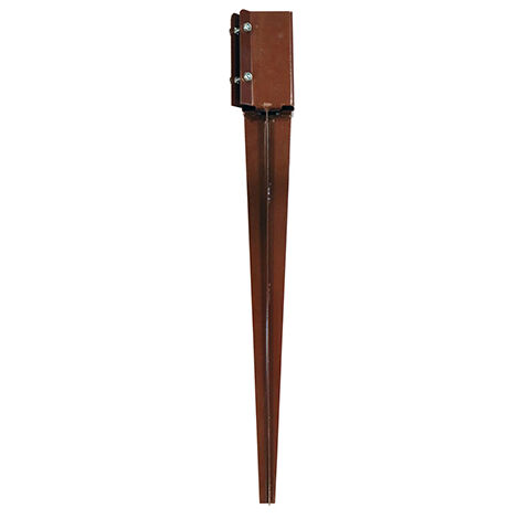 TIMCO Drive in Post Spike Bolt Secure Oxide Red - 75 x 750mm