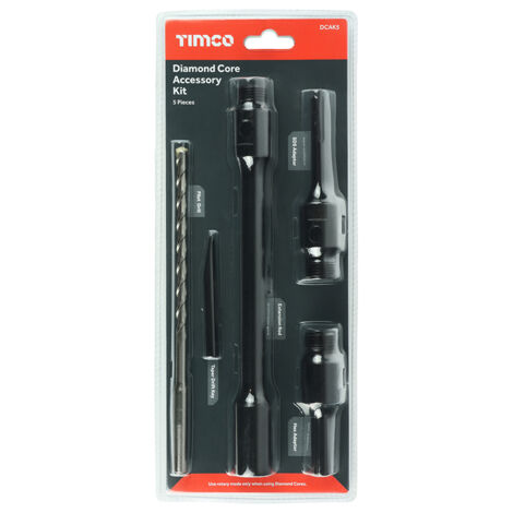 TIMCO Dry Diamond Core Accessory Kit - 5pcs