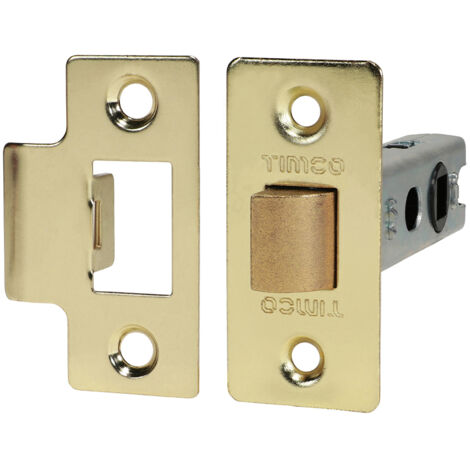 TIMCO Economy Tubular Latch Electro Brass - 79.5mm