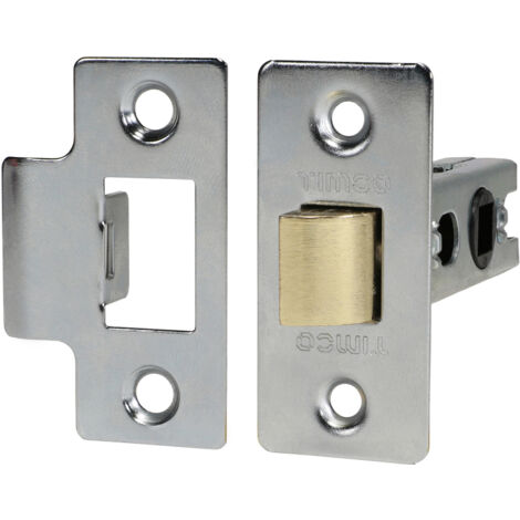 TIMCO Economy Tubular Latch Nickel - 79.5mm