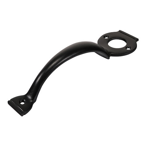 TIMCO Escutcheon Handle Black - 8"