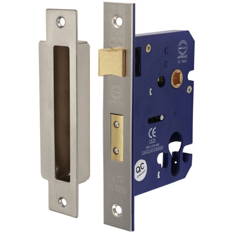 TIMCO Euro Sashlock Satin Nickel - 78mm