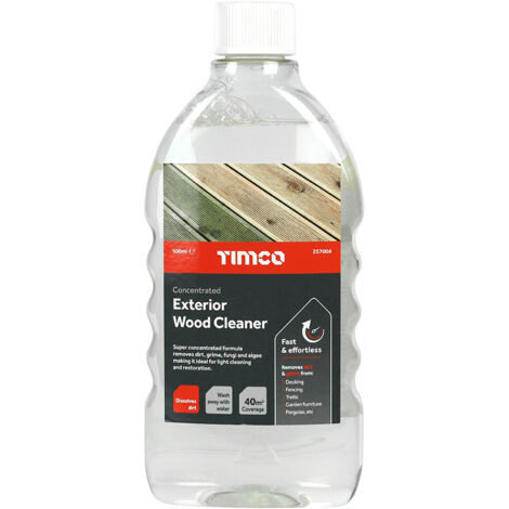 TIMCO Exterior Wood Cleaner Concentrate - 500ml