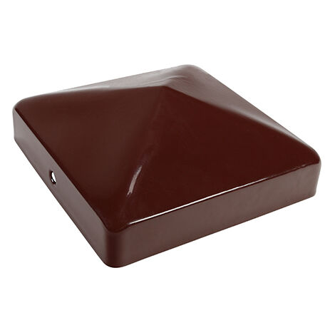 TIMCO Fence Post Cap Oxide Red - 100mm
