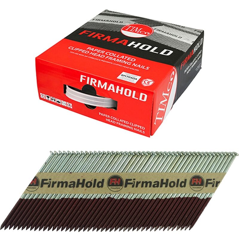 Ring Shank FirmaGalv 2.8 x 63mm Nails (3300 Box) - Firmahold