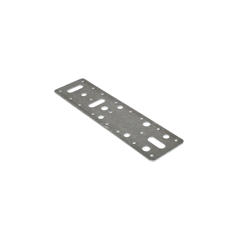 Flat Connector Plates Galvanised - 62 x 240 - Timco