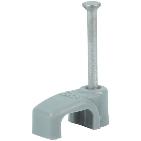 TIMCO Flat & Twin Cable Clips Grey - To fit 1.5mm