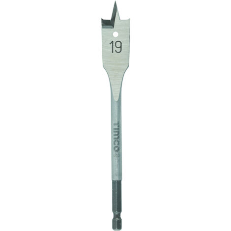 TIMCO Flat Wood Bits - 19.0 x 152