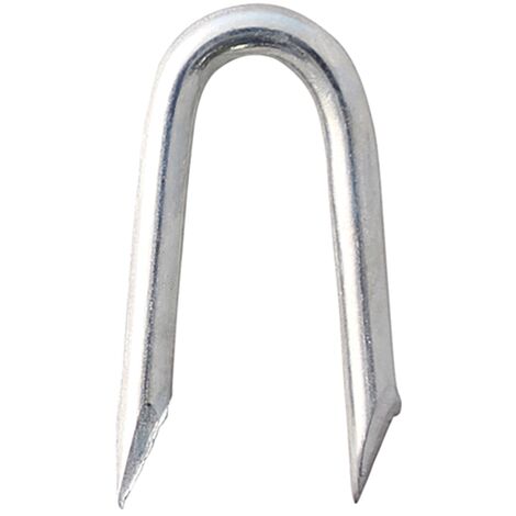 Timco Galvanised Presser Point Staples - 50 x 4.00mm (25kg Box)