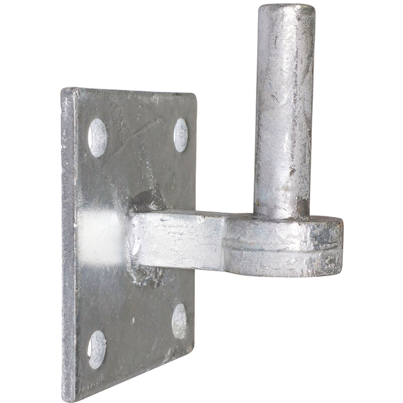 Timco - Hook on Square Plates - Hot Dipped Galvanised (Size 19mm - 1 Each)