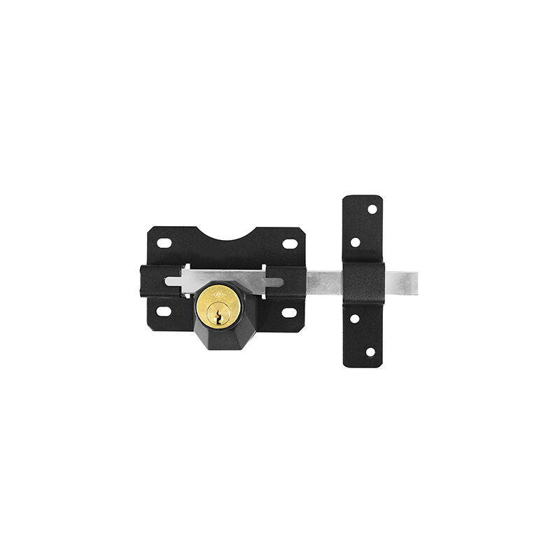 Timco - Throw Locks - Double - Black (Size 50mm - 1 Each)