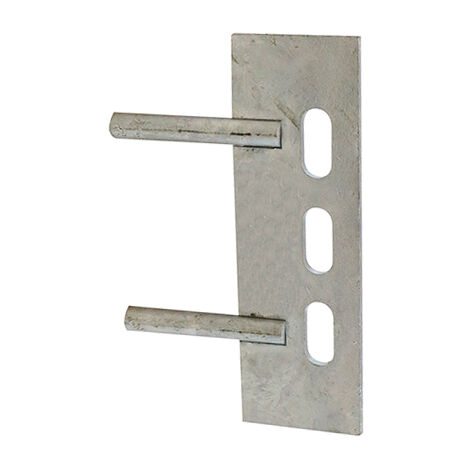 TIMCO Gravel Board Clip Twin Pin Galvanised - 150 x 50mm