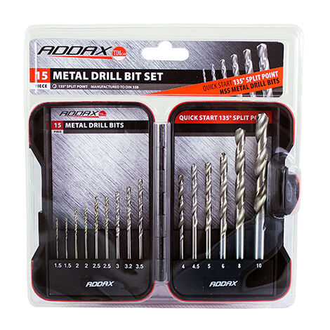 TIMCO Ground Jobber Drills Set HSS - 15pc