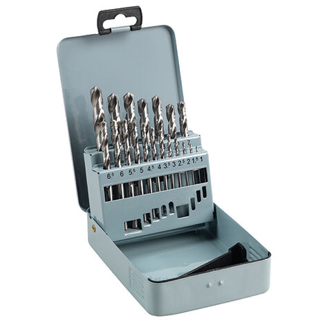 TIMCO Ground Jobber Drills Set HSS - 19pcs