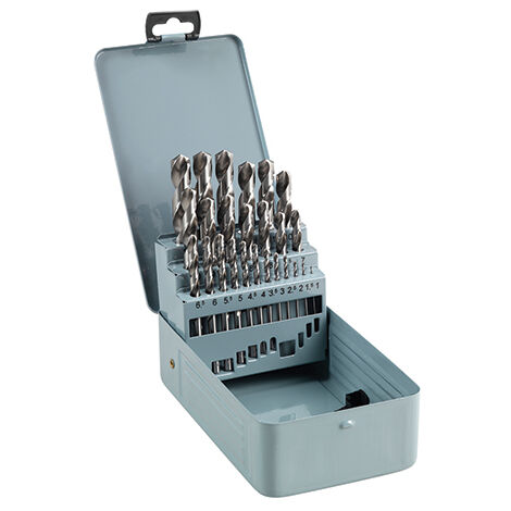 TIMCO Ground Jobber Drills Set HSS - 25pcs