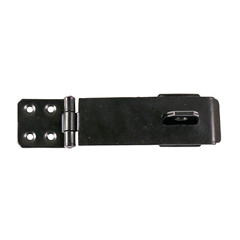 TIMCO Hasp & Staple Safety Pattern Black - 4.5"