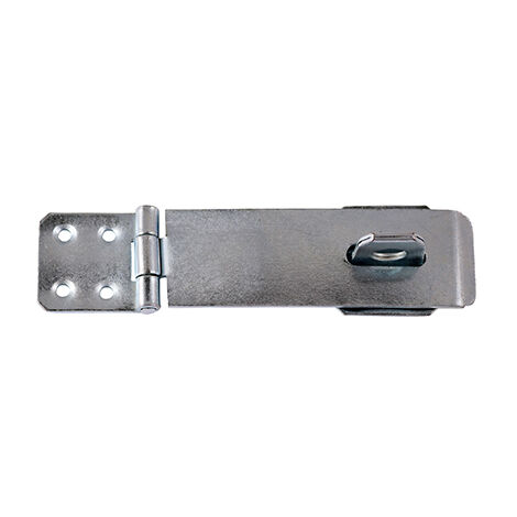 TIMCO Hasp & Staple Safety Pattern Silver - 4.5"