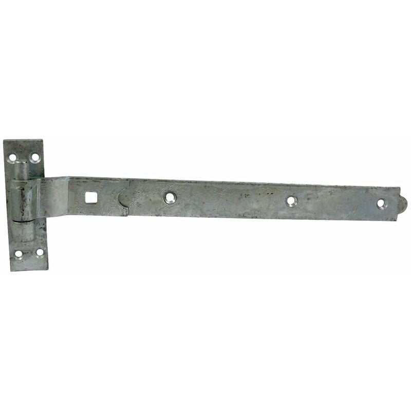 Cranked Hook and Band 250mm (10inch) Galvanised (Pair) - Taurus