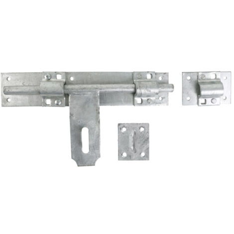 TIMCO Heavy Cross Pattern Door Bolt Hot Dipped Galvanised - 12"