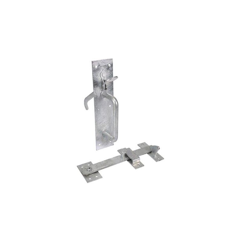 Timco - Heavy Duty Suffolk Latch Hot Dipped Galvanised - 219 x 50mm