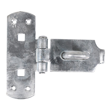 TIMCO Heavy Duty Vertical Pattern Hasp & Staple Bolt On Hot Dipped Galvanised - 6"