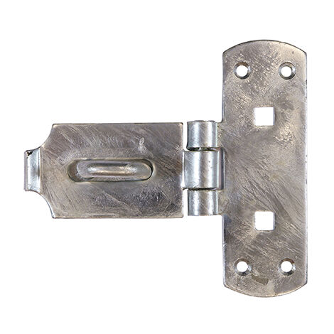 TIMCO Heavy Duty Vertical Pattern Hasp & Staple Bolt On Hot Dipped Galvanised - 6"
