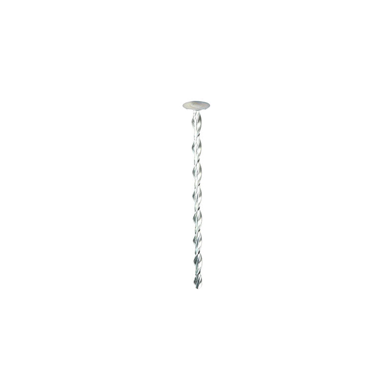 Timco - Helical Flat Roof Fixing - Zinc (Size 8.0 x 165 - 25 Pieces)