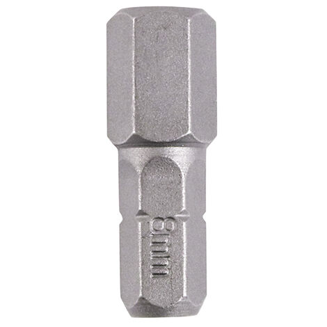 TIMCO Hex Driver Bit S2 Grey - 8.0 x 25