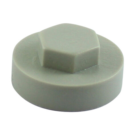 TIMCO Hex Head Cover Caps Goosewing Grey - 19mm