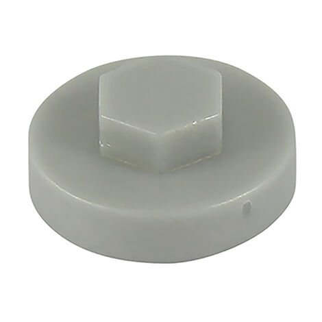 TIMCO Hex Head Cover Caps White - 16mm