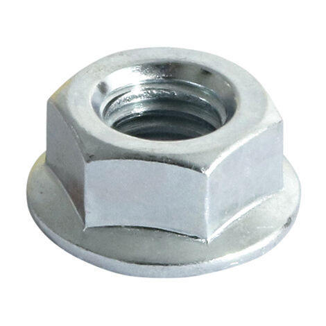 TIMCO Hex Serrated Flange Nuts DIN6923 Silver - M20