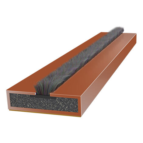 TIMCO Intumescent Fire & Smoke Seals Bulk Pack Brown - 15 x 4 x 2100mm