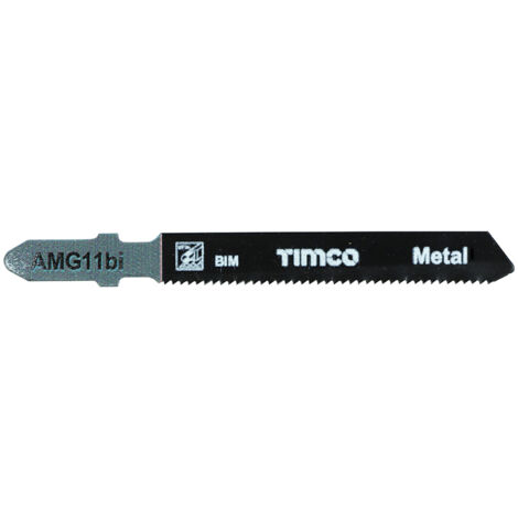 TIMCO Jigsaw Blades Metal Cutting Bi-Metal Blades - T118AF