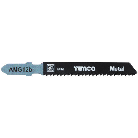 TIMCO Jigsaw Blades Metal Cutting Bi-Metal Blades - T118BF