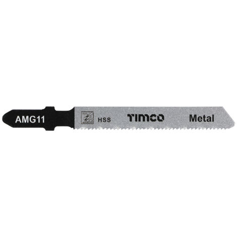 TIMCO Jigsaw Blades Metal Cutting HSS Blades - T118A